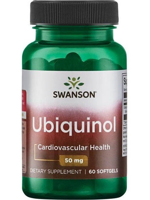 1-Ubiquinol, 50mg - 60 softgels 1