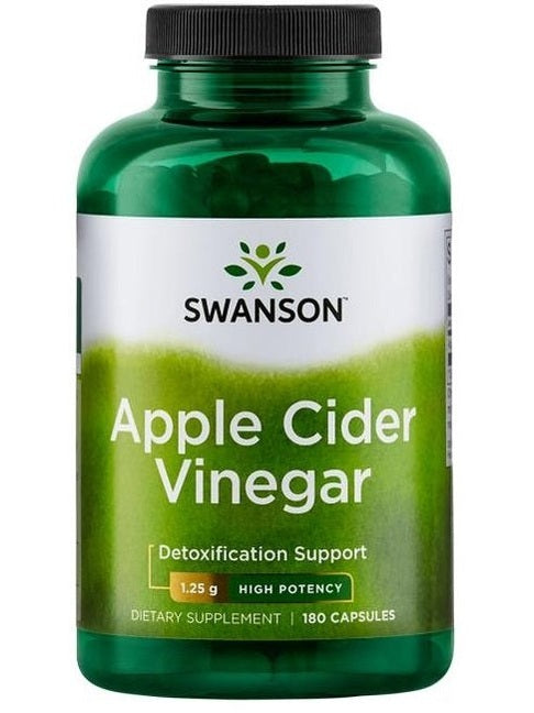 1-Apple Cider Vinegar, 1250mg High Potency - 180 caps 1