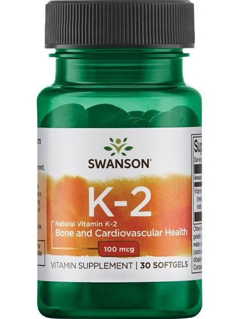 1-Vitamin K-2 - Natural, 100mcg - 30 softgels 1
