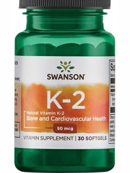 1-Vitamin K-2 - Natural, 50mcg - 30 softgels 1