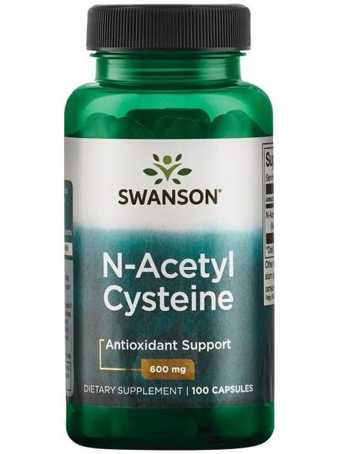 1-N-Acetyl Cysteine, 600mg - 100 caps 1