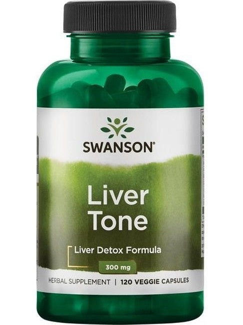 1-Liver Tone Liver Detox Formula, 300mg - 120 vcaps 1