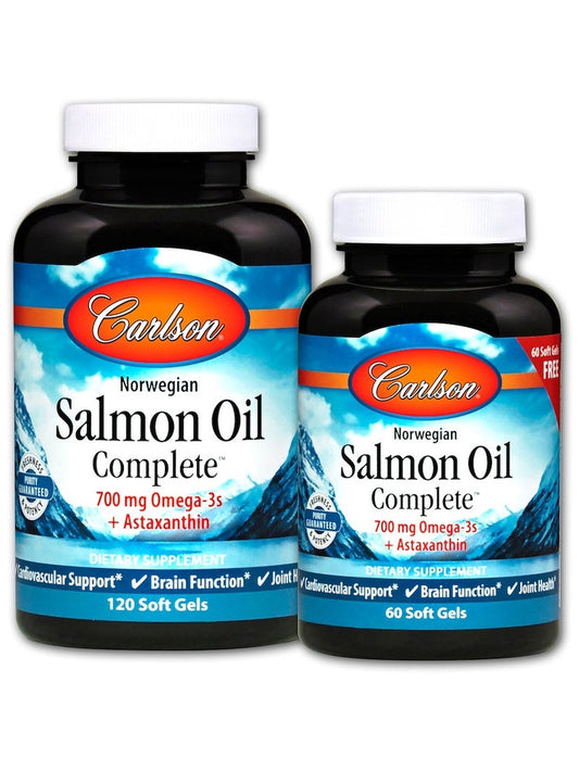 1-Norwegian Salmon Oil Complete - 120 + 60 softgels 1