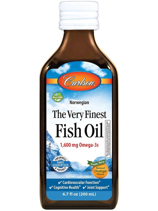 1-The Very Finest Fish Oil, Natural Lemon - 200 ml. 1