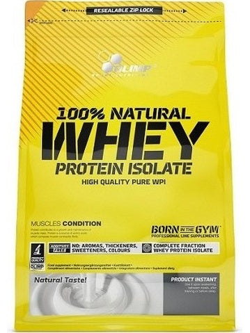 1-100% Natural Whey Protein Isolate, Natural - 600 grams 1