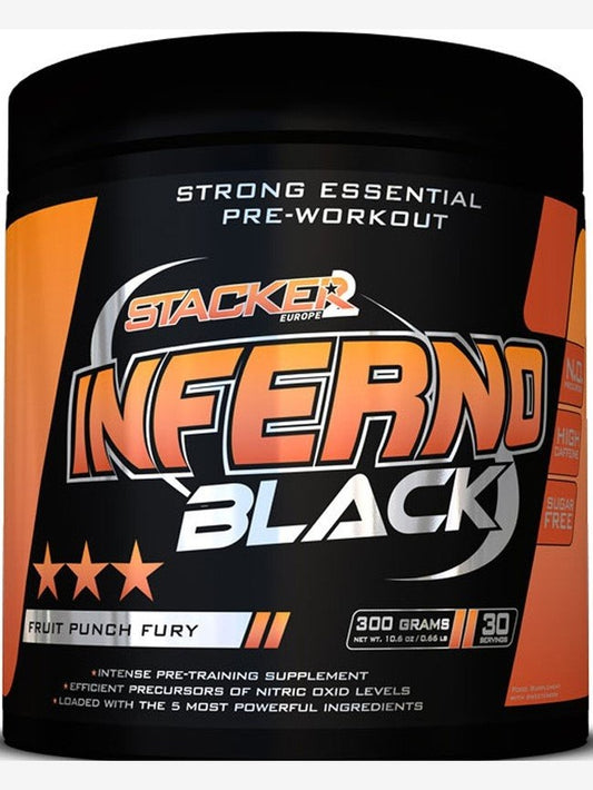 1-Inferno Black, Fruit Punch Fury - 300 grams 1