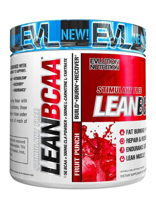 1-Lean BCAA - Stimulant Free, Fruit Punch - 237 grams 1