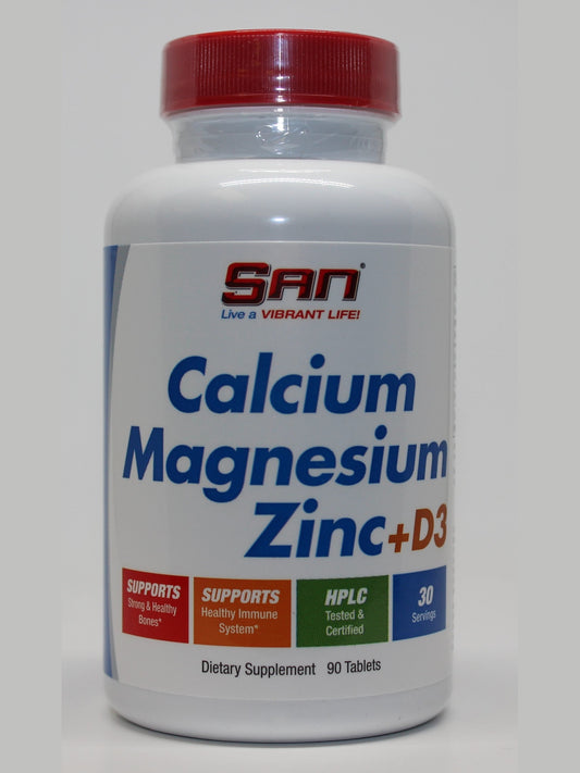 1-Calcium Magnesium Zinc + D3 - 90 tablets 1
