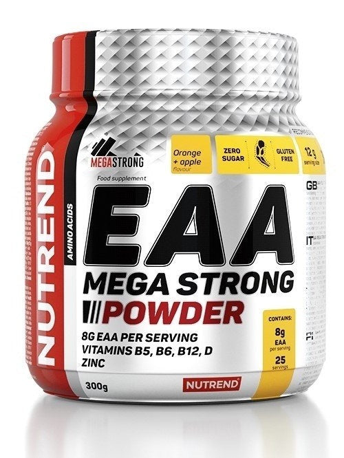 1-EAA Mega Strong Powder, Orange + Apple - 300 grams 1