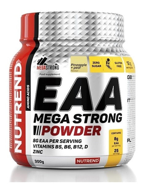 1-EAA Mega Strong Powder, Pineapple + Pear - 300 grams 1