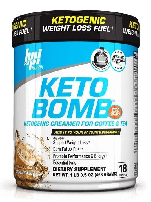 1-Keto Bomb, Caramel Macchiato - 468 grams 1
