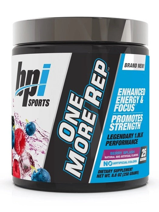 1-One More Rep, Berry Splash - 250 grams 1