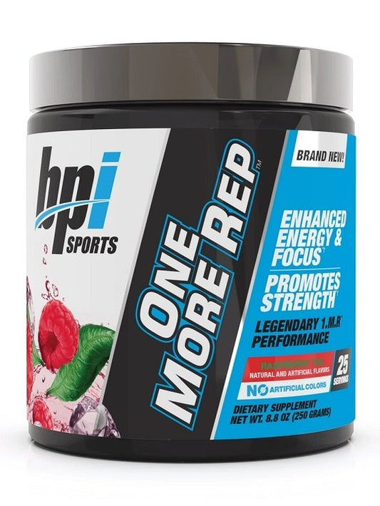 1-One More Rep, Raspberry Tea - 250 grams 1