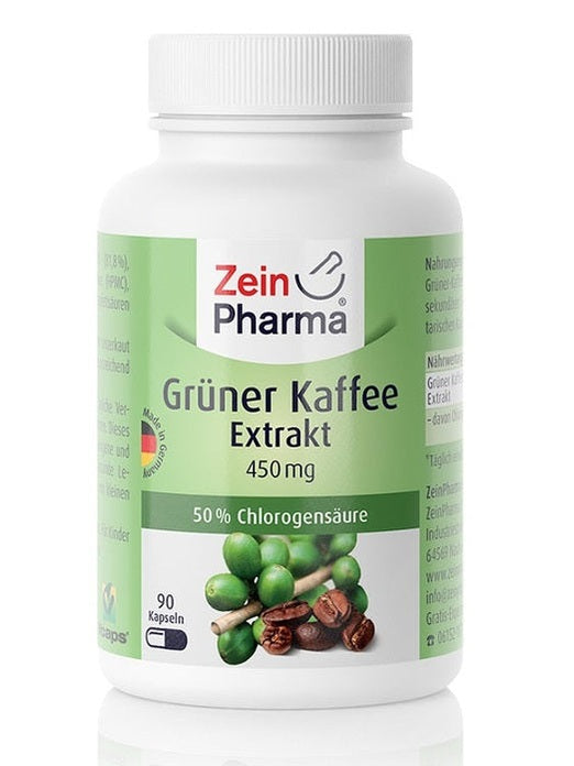 1-Green Coffee Extract, 450mg - 90 caps 1