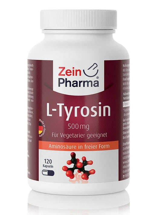 1-L-Tyrosine, 500mg - 120 caps 1