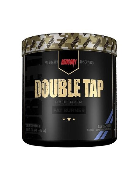 1-Double Tap Powder, Blue Raspberry - 232 grams 1