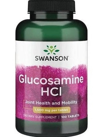 1-Glucosamine HCl, 1500mg - 100 tablets 1