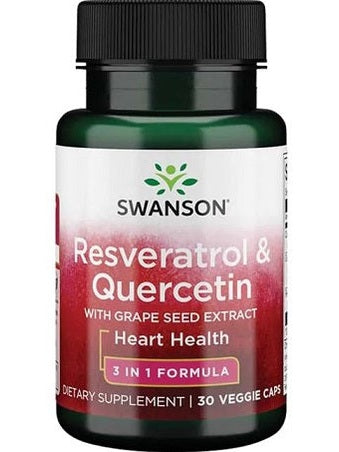 1-Resveratrol & Quercetin - 30 vcaps 1