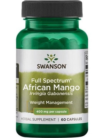 1-Full Spectrum African Mango (Irvingia Gabonensis), 400mg - 60 caps 1