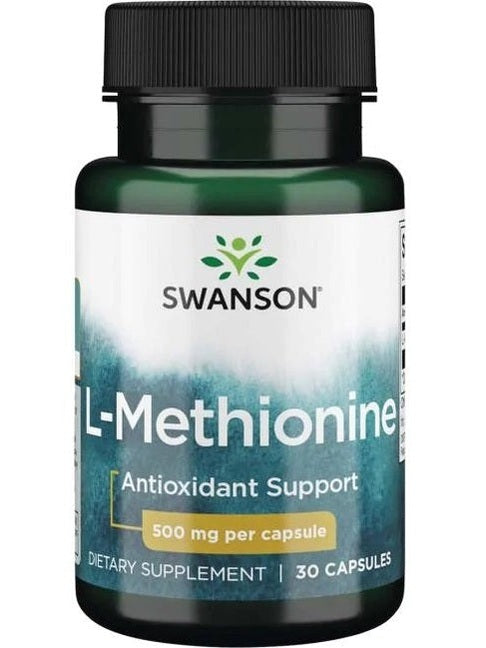 1-L-Methionine, 500mg - 30 caps 1