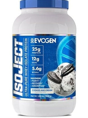 1-IsoJect, Cookies and Cream - 858 grams 1