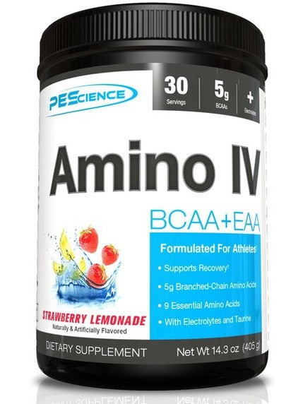 1-Amino IV, Strawberry Lemonade - 405 grams 1
