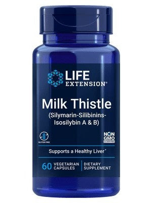 1-Milk Thistle, Silymarin-Silibinins-Isosilybin A & B - 60 vcaps 1