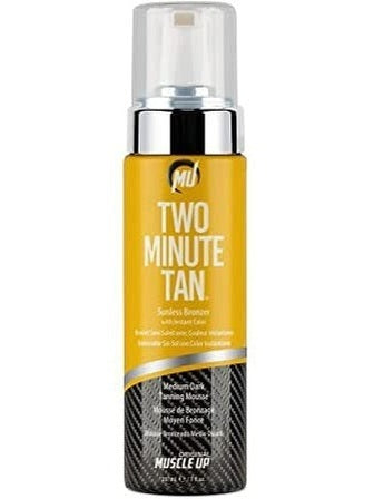 1-Two Minute Tan, Sunless Bronzer Instant Glow Dark Tanning Gel - 237 ml. 1