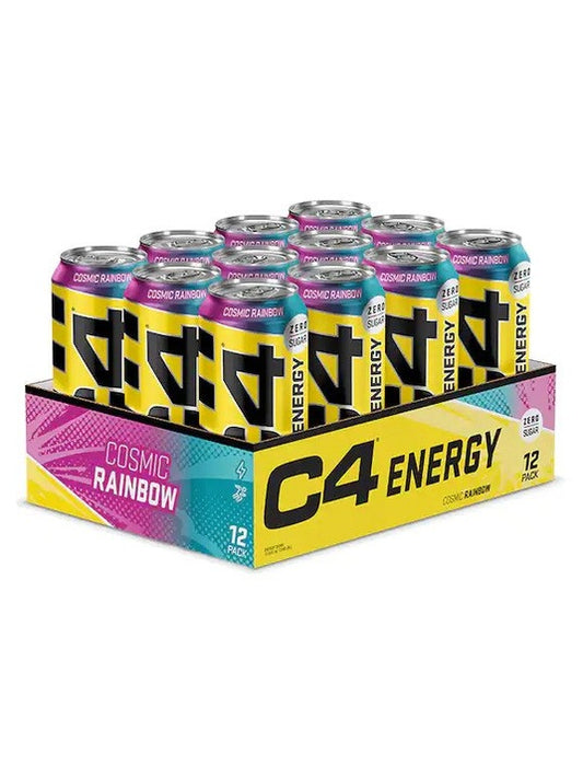 1-C4 Explosive Energy Drink, Cosmic Rainbow - 12 x 500 ml. 1