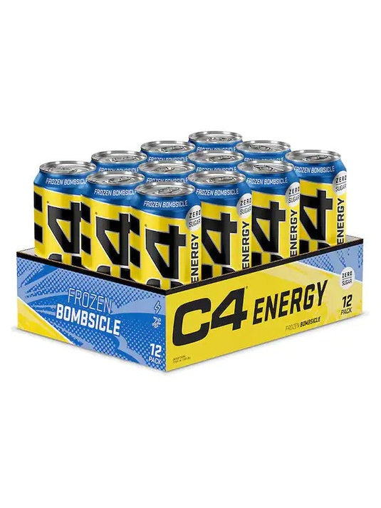 1-C4 Explosive Energy Drink, Frozen Bombsicle - 12 x 500 ml. 1