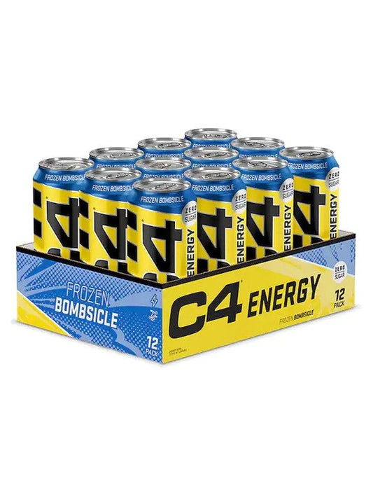 1-C4 Explosive Energy Drink, Frozen Bombsicle - 12 x 500 ml. 1