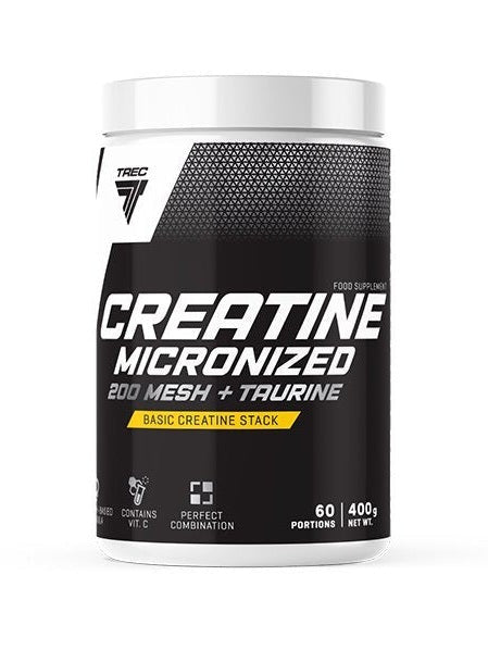 1-Creatine Micronized 200 Mesh + Taurine - 400 grams 1
