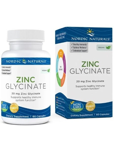 1-Zinc Glycinate, 20mg - 60 caps 1
