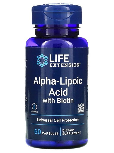 1-Alpha-Lipoic Acid with Biotin - 60 caps 1