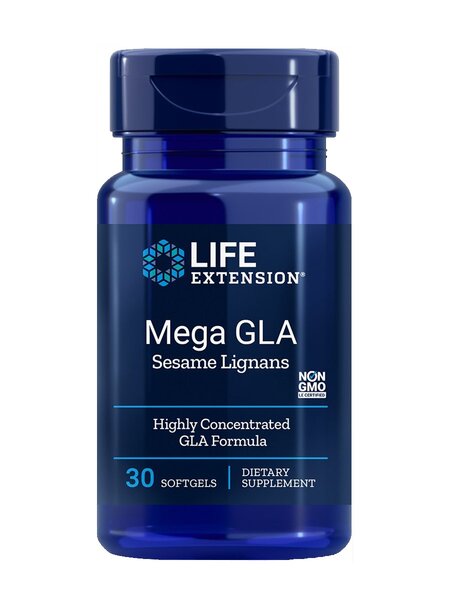 1-Mega GLA with Sesame Lignans - 30 softgels 1