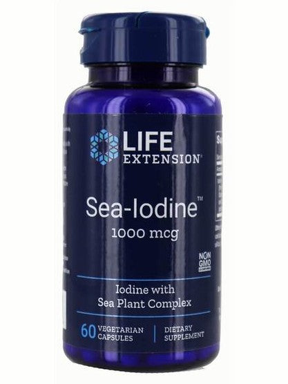 1-Sea Iodine, 1000mcg - 60 vcaps 1