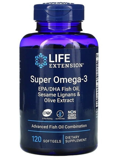 1-Super Omega-3 - 120 softgels 1