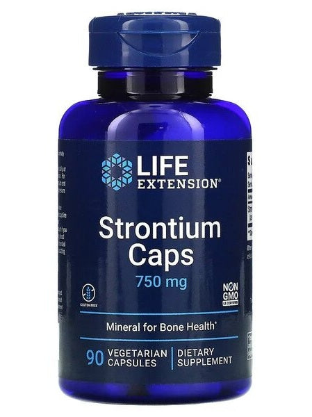 1-Strontium Caps, 750mg - 90 vcaps 1