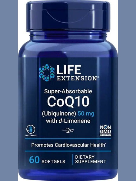 1-Super-Absorbable CoQ10 (Ubiquinone) with d-Limonene, 100mg - 60 softgels 1