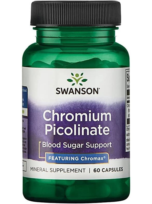 1-Chromium Picolinate Featuring Chromax, 200mcg - 60 caps 1