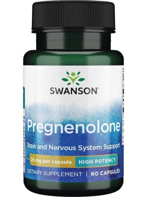 1-Pregnenolone, 25mg - 60 caps 1