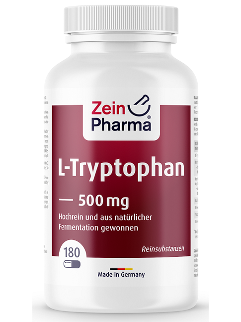 1-L-Tryptophan, 500mg - 180 caps 1