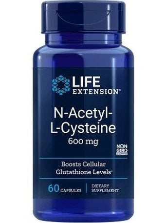 1-N-Acetyl-L-Cysteine, 600mg - 60 caps 1