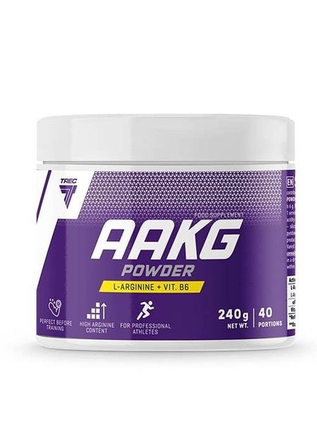 1-AAKG Powder, Grapefruit - 240 grams 1