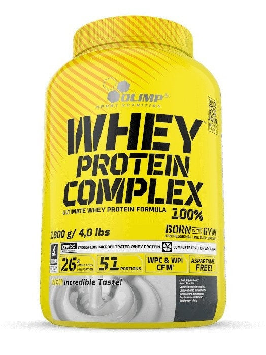 1-Whey Protein Complex 100%, Double Chocolate - 1800 grams 1