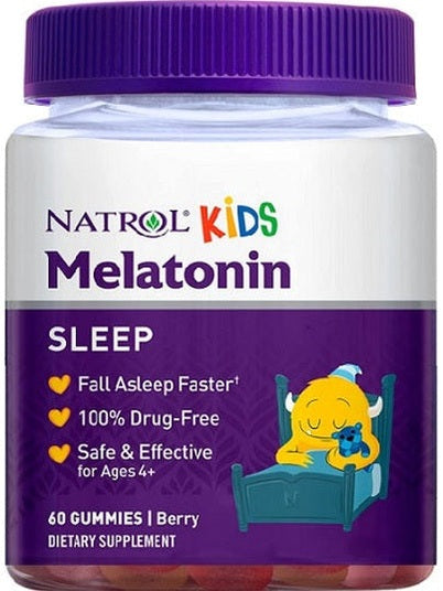 1-Kids Melatonin, Berry - 60 gummies 1