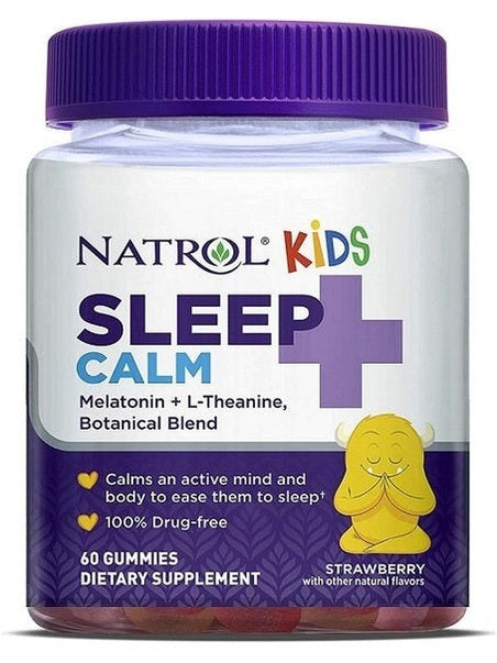 1-Kids Sleep + Calm, Strawberry - 60 gummies 1