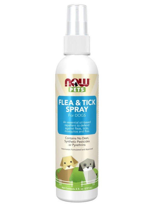 1-Pets, Flea & Tick Spray for Dogs - 237 ml. 1