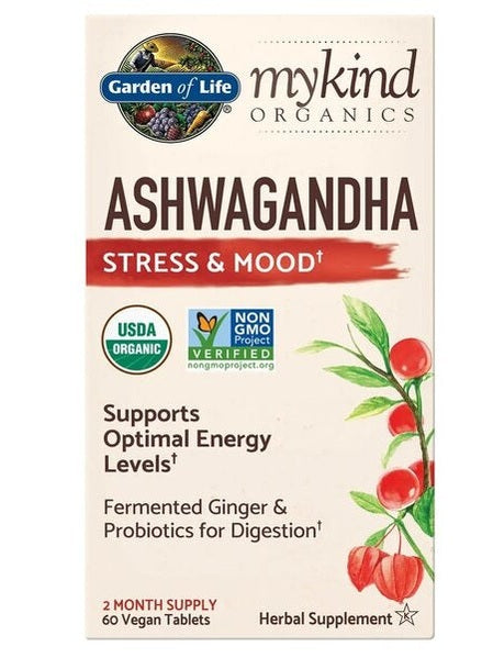 1-Mykind Ashwagandha - 60 vegan tablets 1