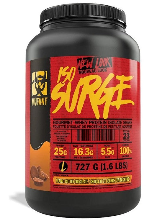 1-Iso Surge, Peanut Butter Chocolate - 727 grams 1